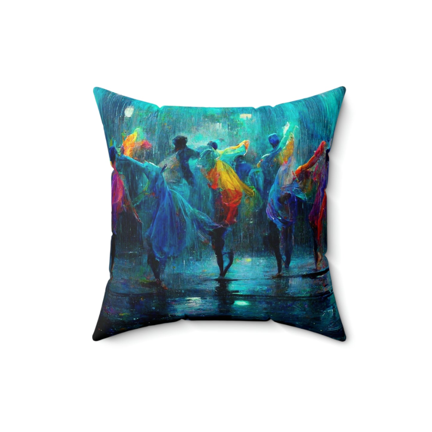 Spun Polyester Square Pillow