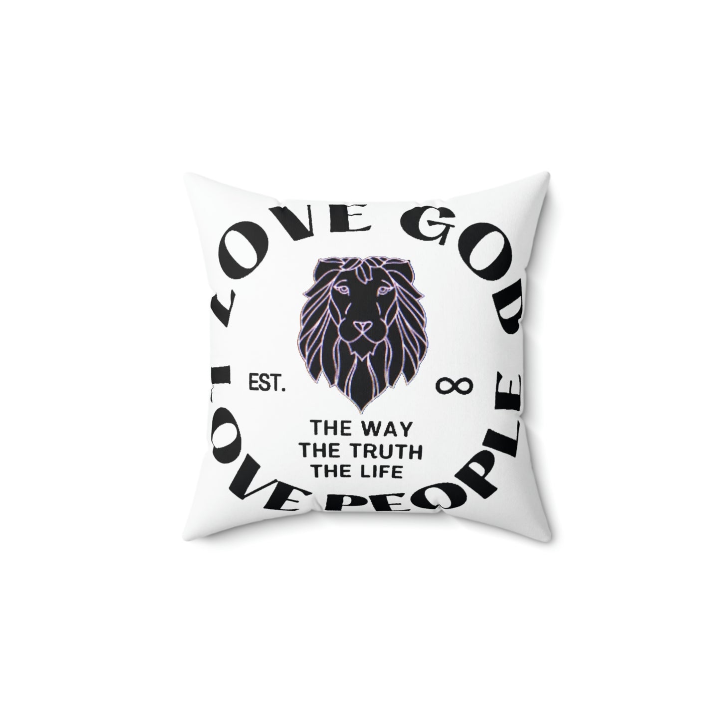 Spun Polyester Square Pillow Case