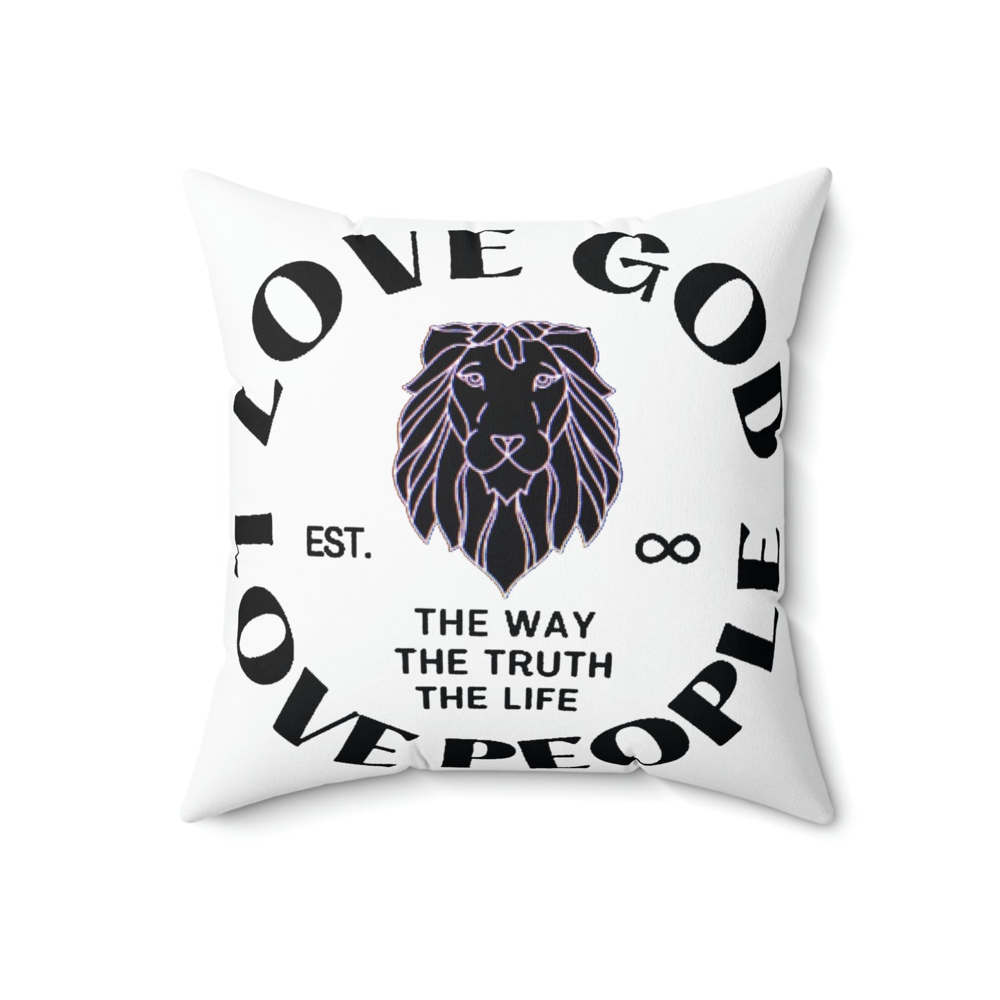 Spun Polyester Square Pillow Case