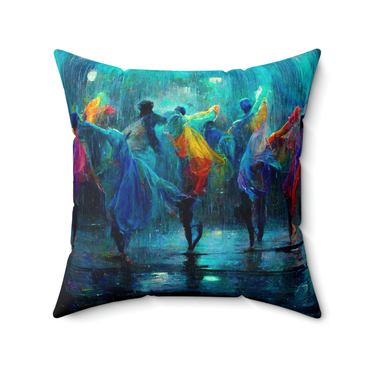 Spun Polyester Square Pillow