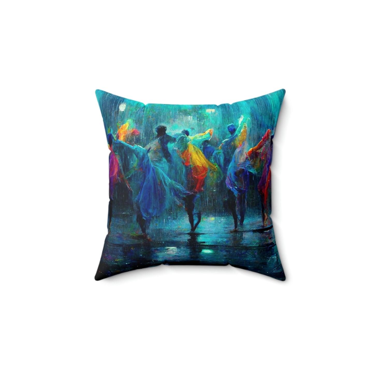 Spun Polyester Square Pillow