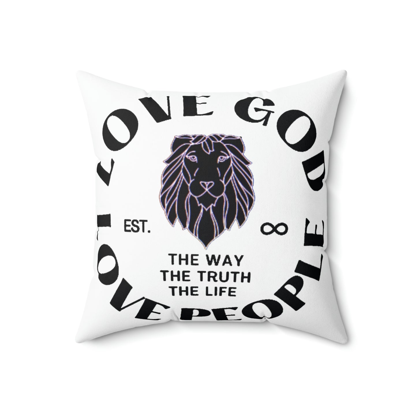 Spun Polyester Square Pillow Case