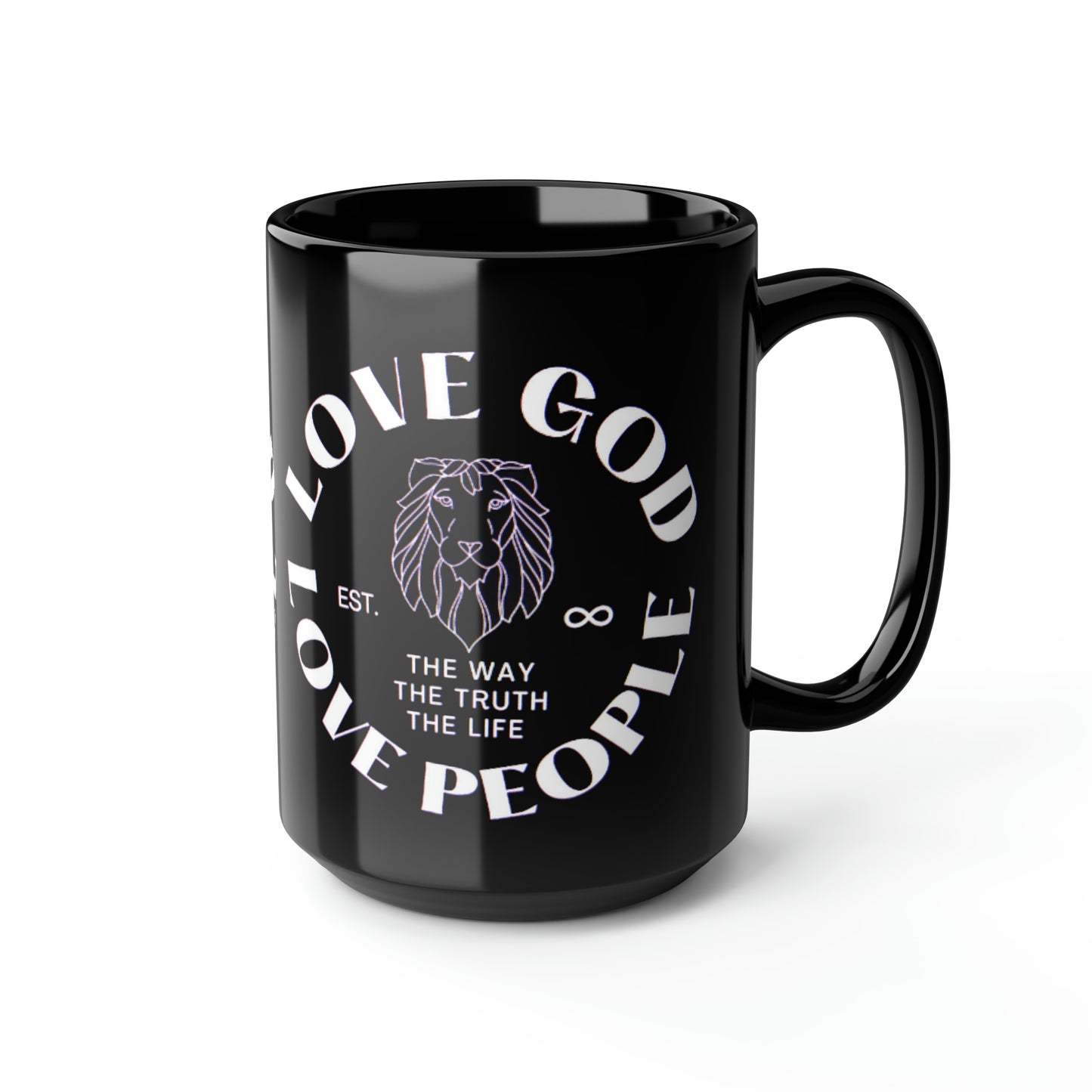 Black Mug, 15oz