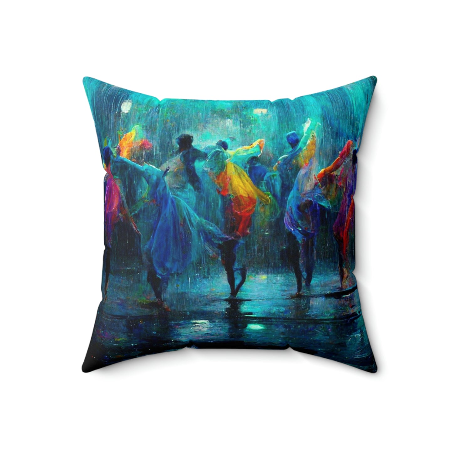 Spun Polyester Square Pillow