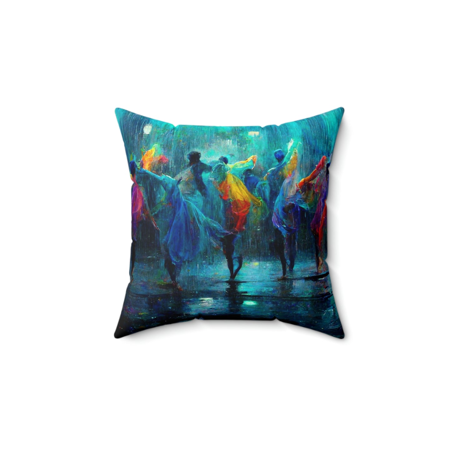 Spun Polyester Square Pillow