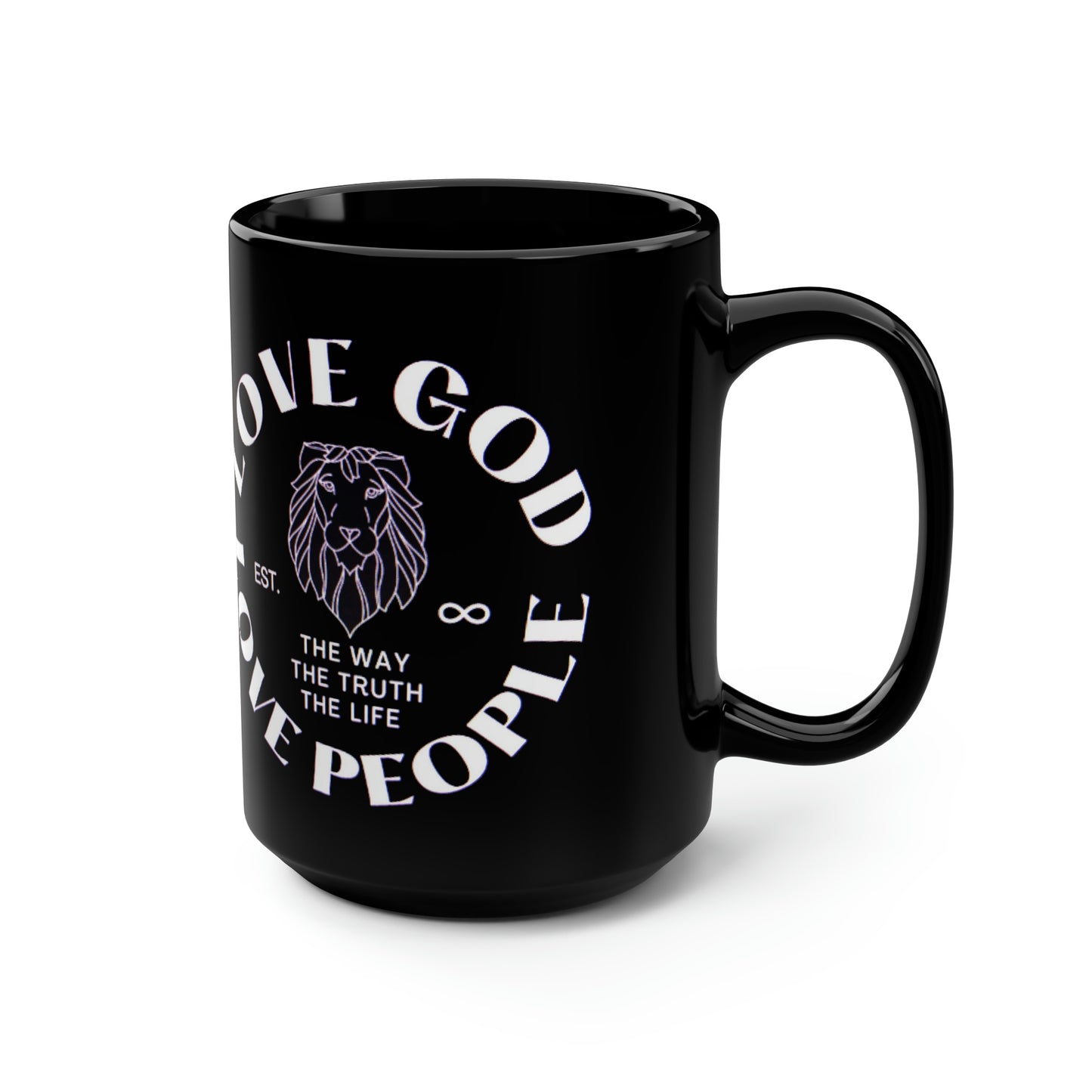 Black Mug, 15oz