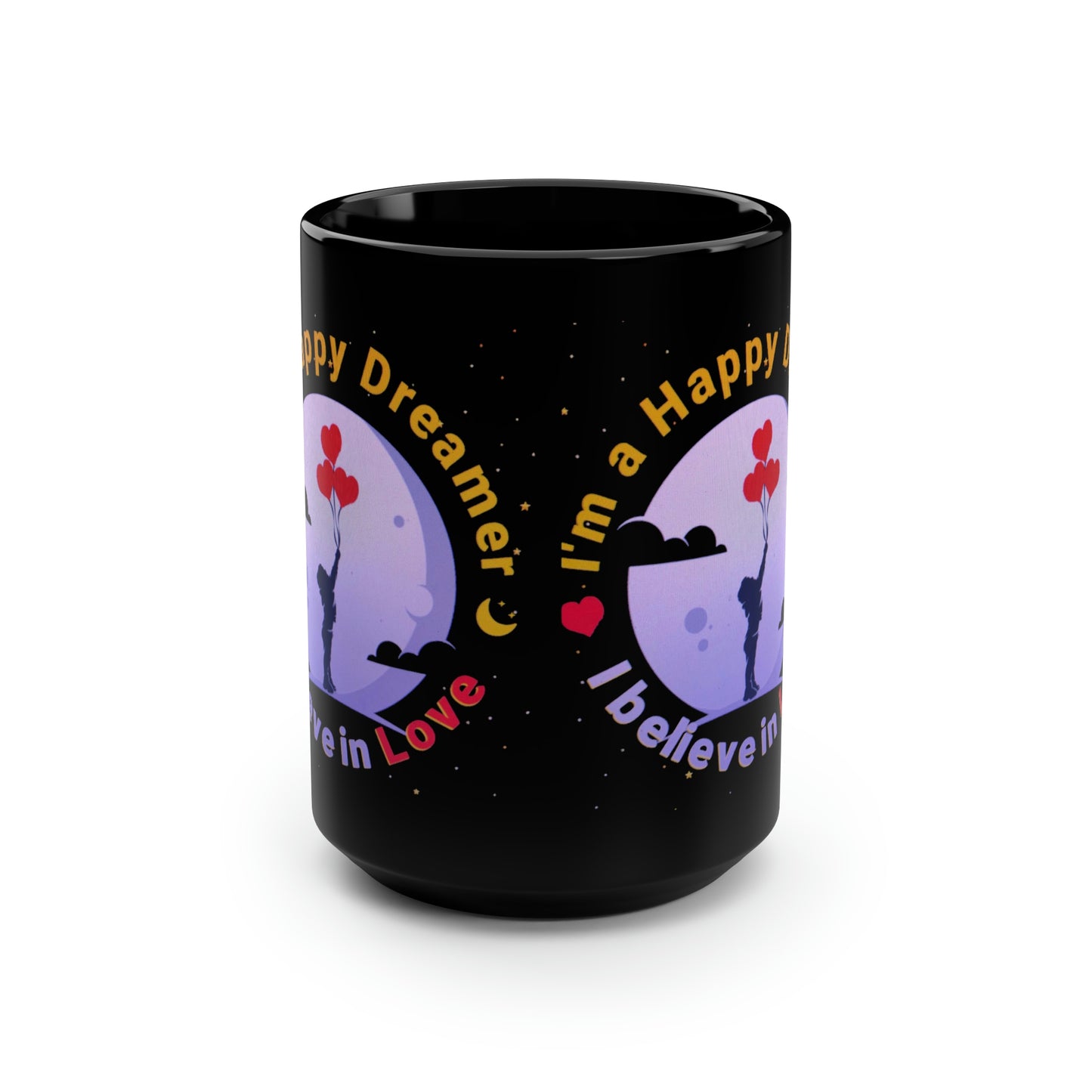 Black Mug, 15oz