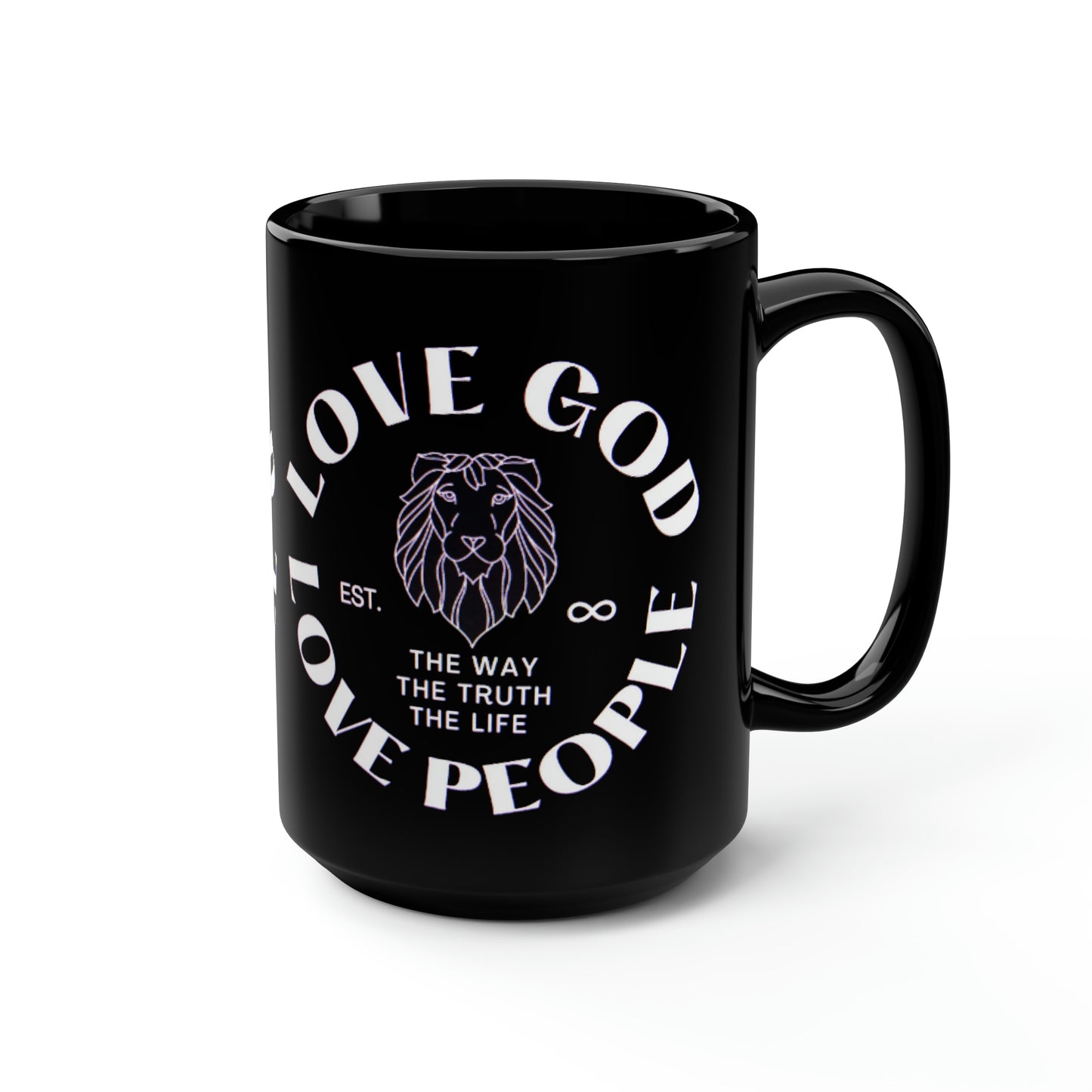 Black Mug, 15oz