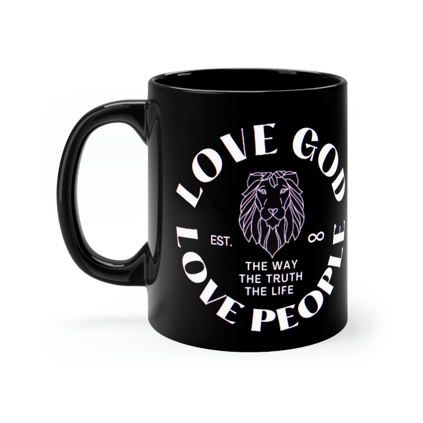 Black mug 11oz
