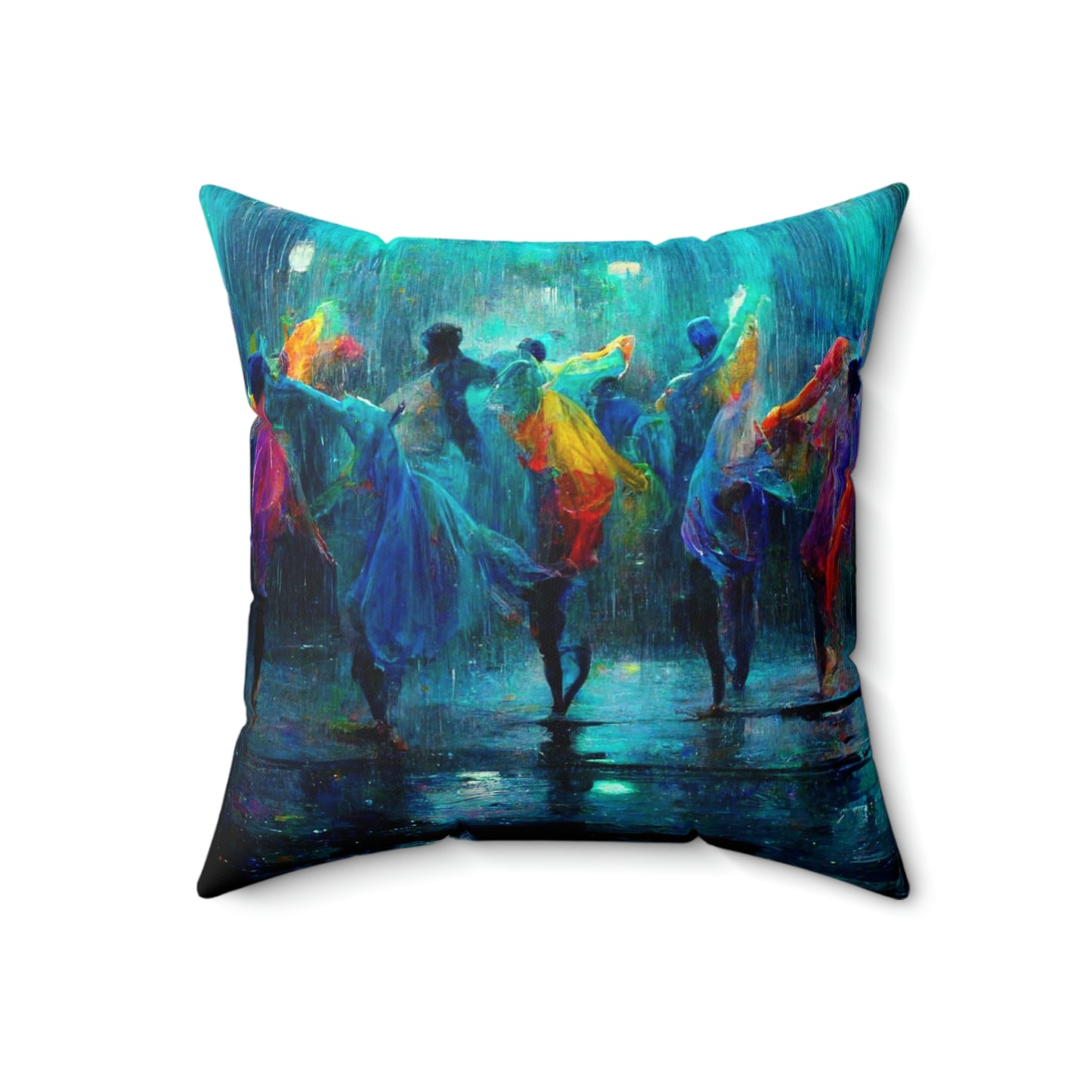Spun Polyester Square Pillow